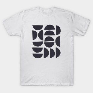 Black & White Cut-Outs T-Shirt